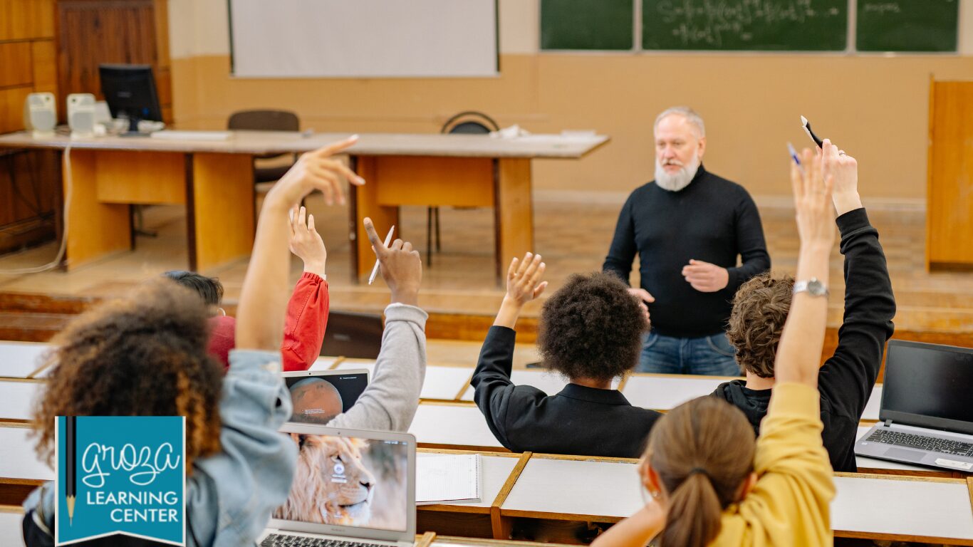 enthusiastic class room