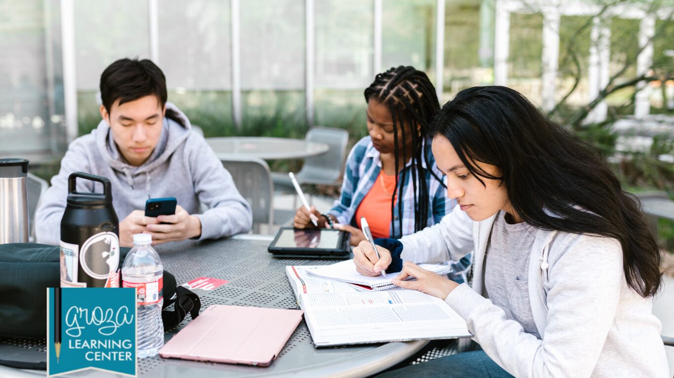 students studying college readiness executive functioning